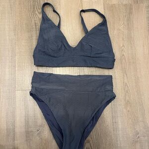 Aerie Dark Gray Bikini Set